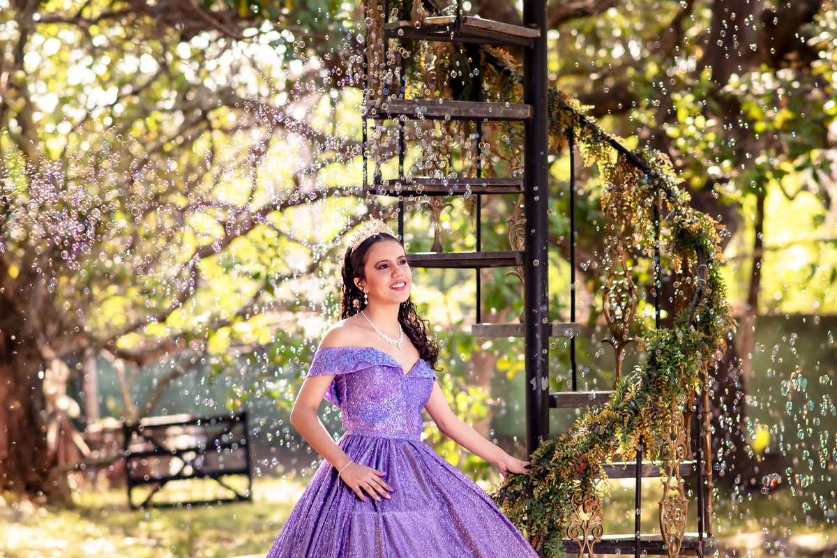 Ensaio fotográfico 15 anos no sitio Olhares 