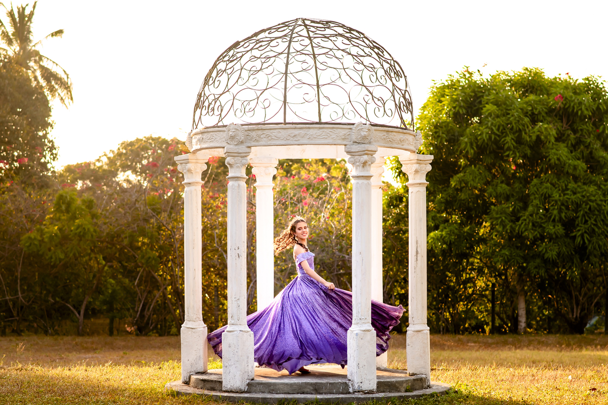 Ensaio fotográfico 15 anos no sitio Olhares 