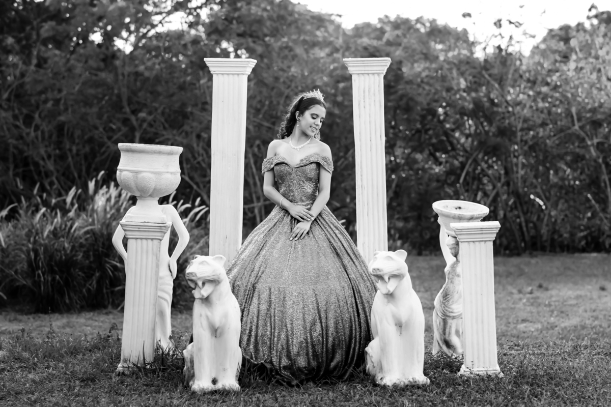 Ensaio fotográfico 15 anos no sitio Olhares 