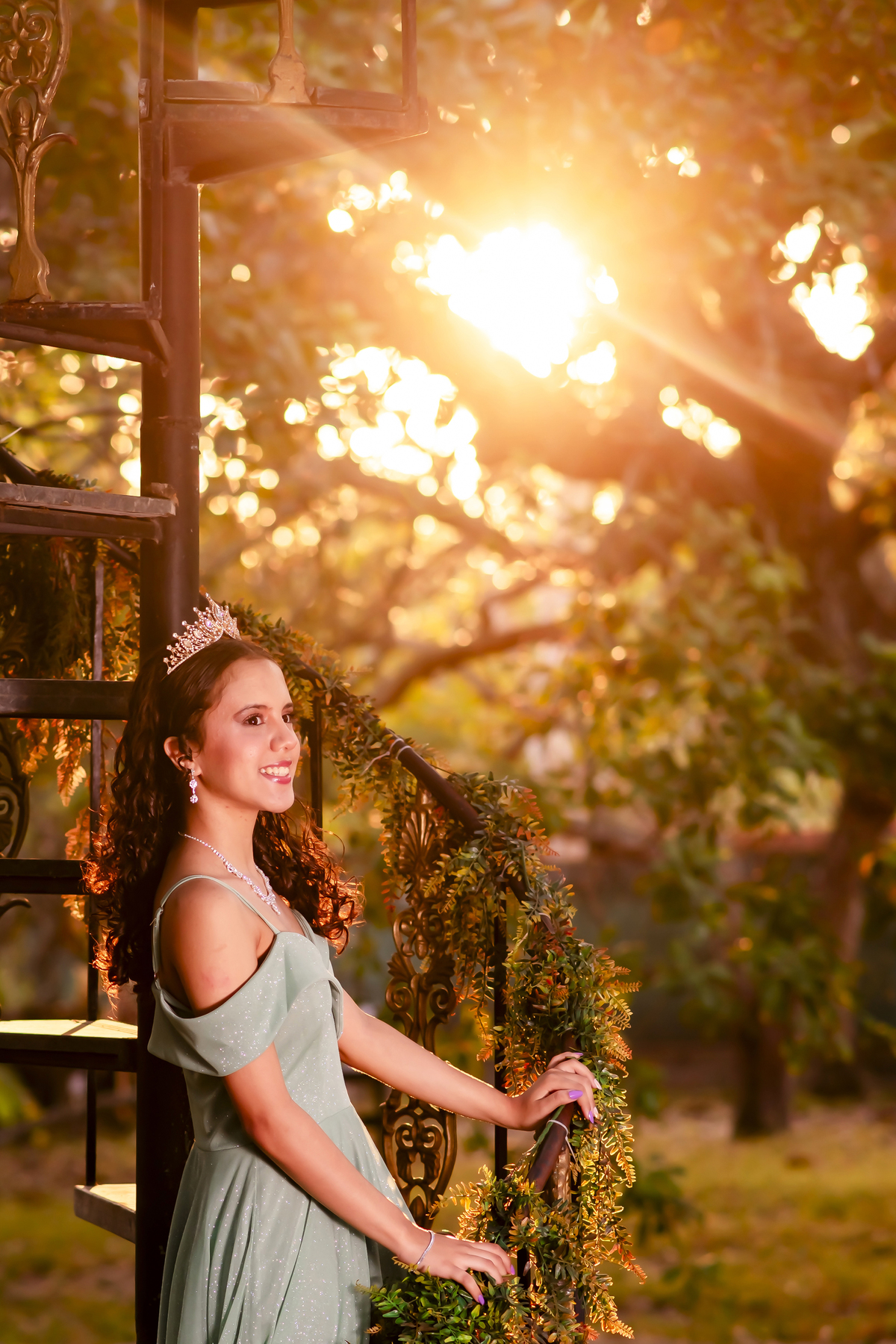 Ensaio fotográfico 15 anos no sitio Olhares 