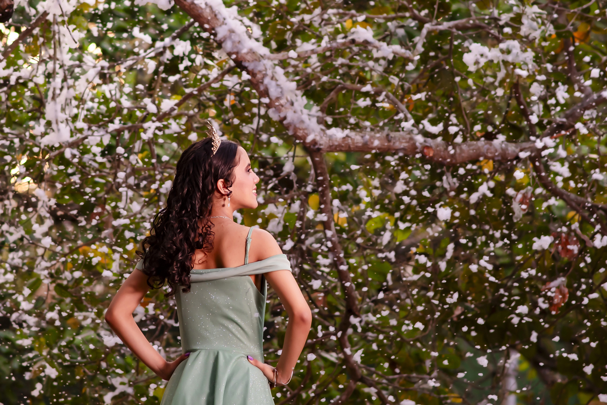Ensaio fotográfico 15 anos no sitio Olhares 