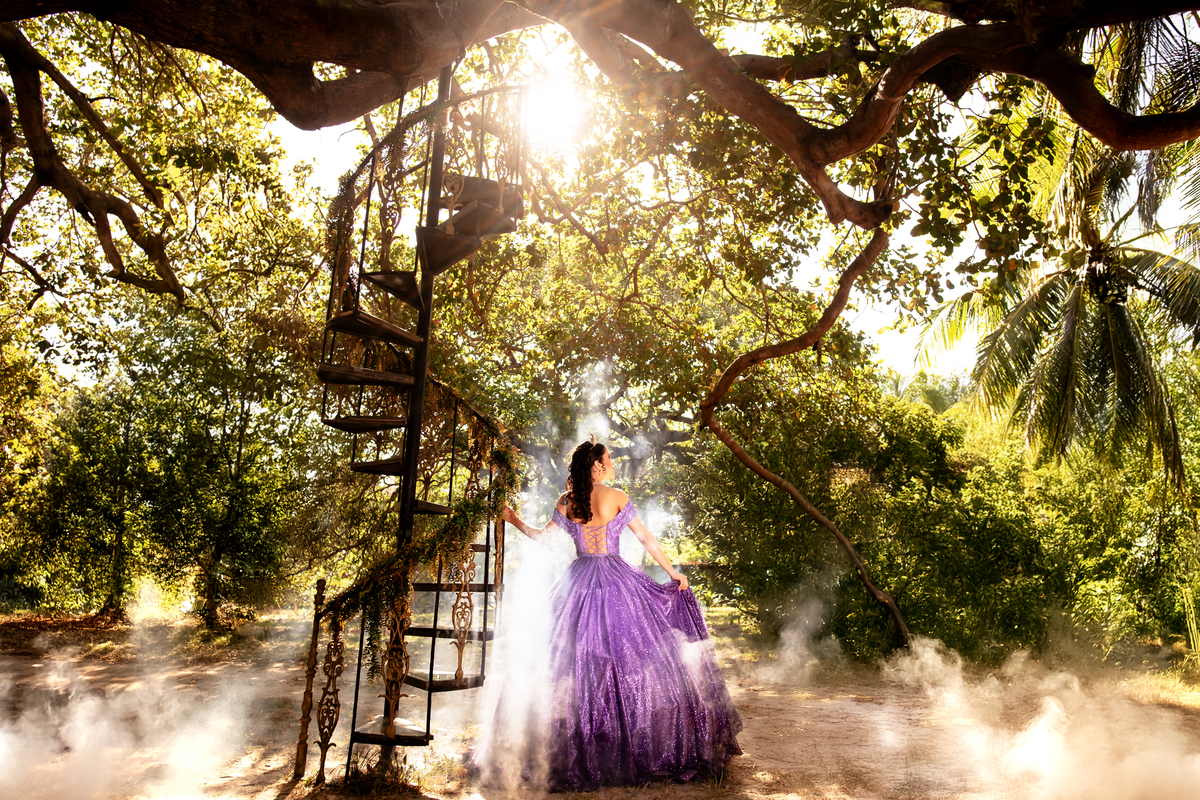 Ensaio fotográfico 15 anos no sitio Olhares 