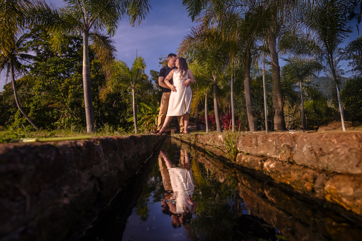 Ensaio pre casamento no Engenhoca parque