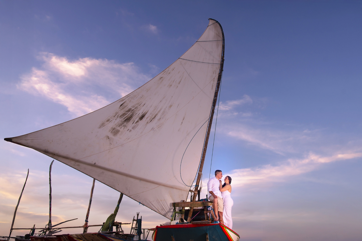 Ensaio fotográfico casal na praia