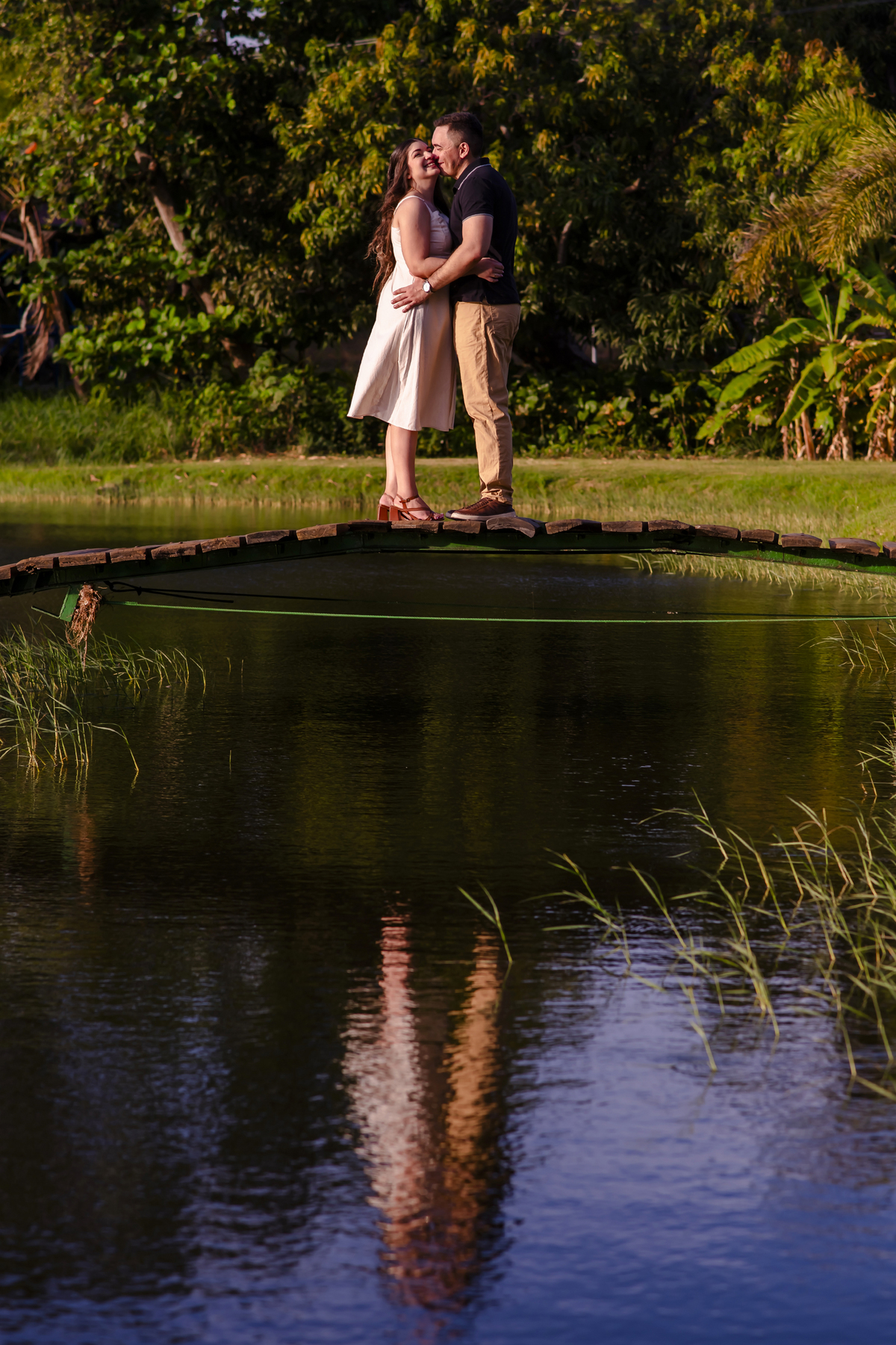 Ensaio pre casamento no Engenhoca parque