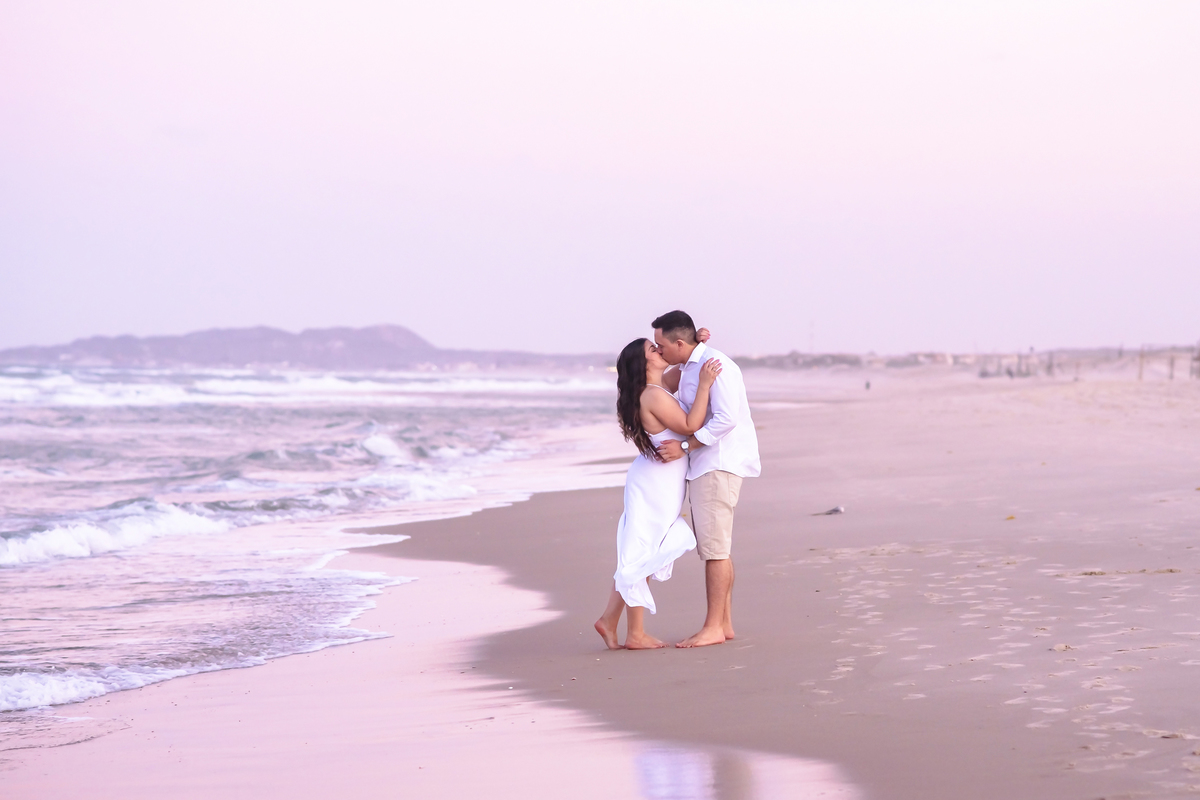 Ensaio fotográfico casal na praia