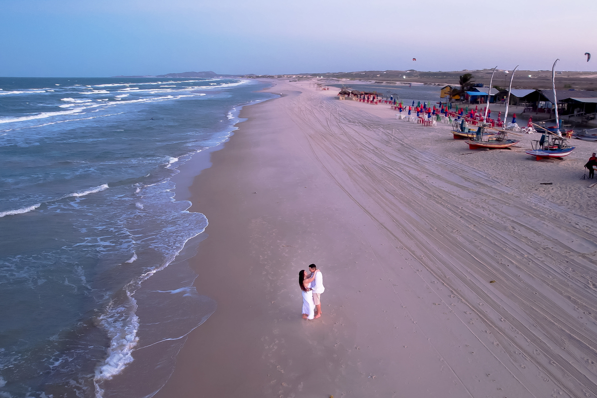 Ensaio fotográfico casal na praia