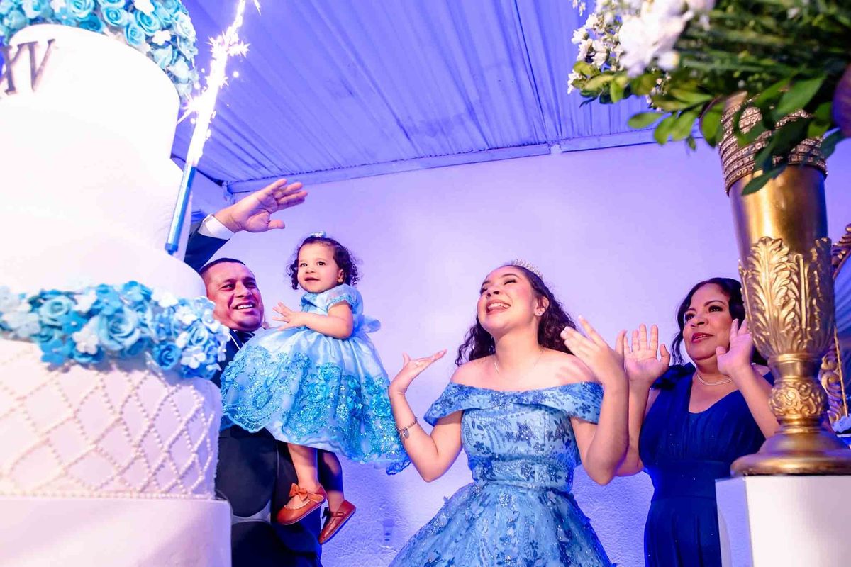 Aniversario 15 anos no Spazio buffet