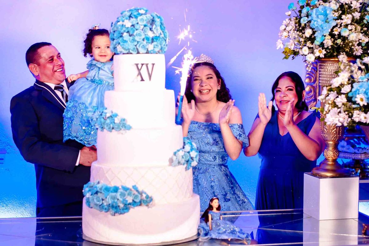 Aniversario 15 anos no Spazio buffet