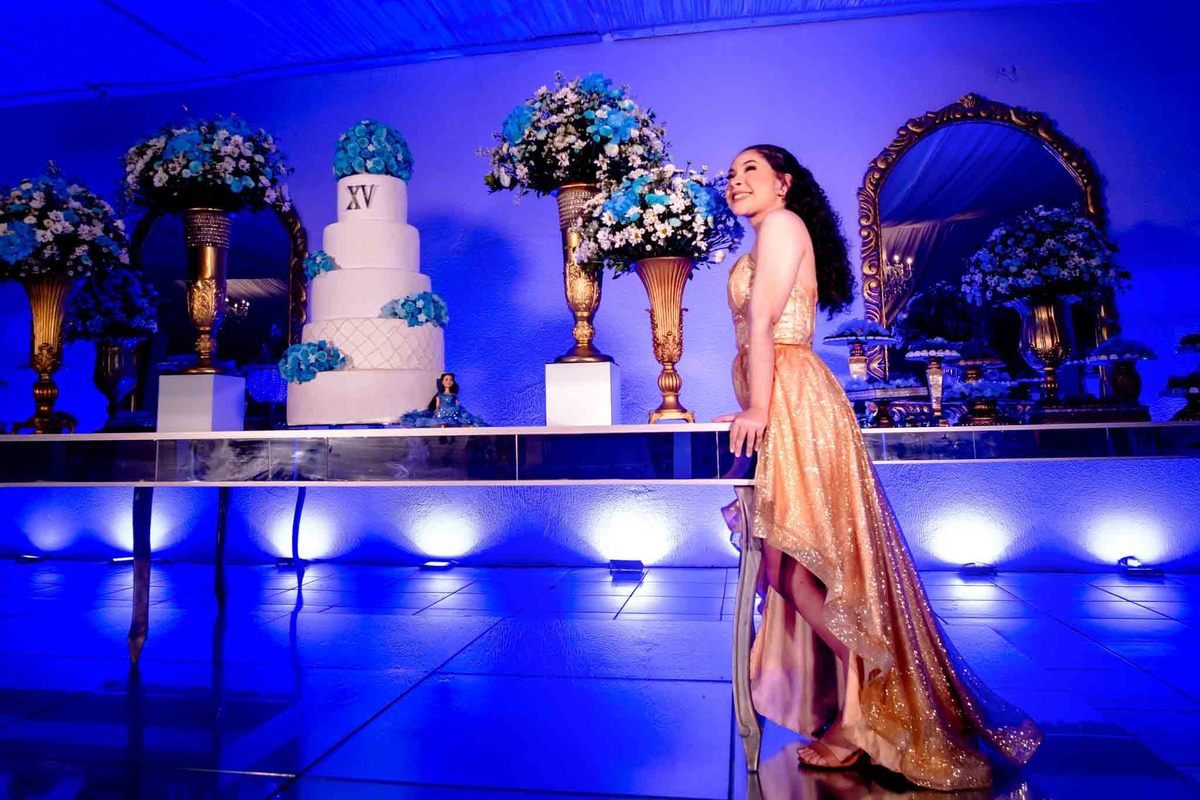 Aniversario 15 anos no Spazio buffet