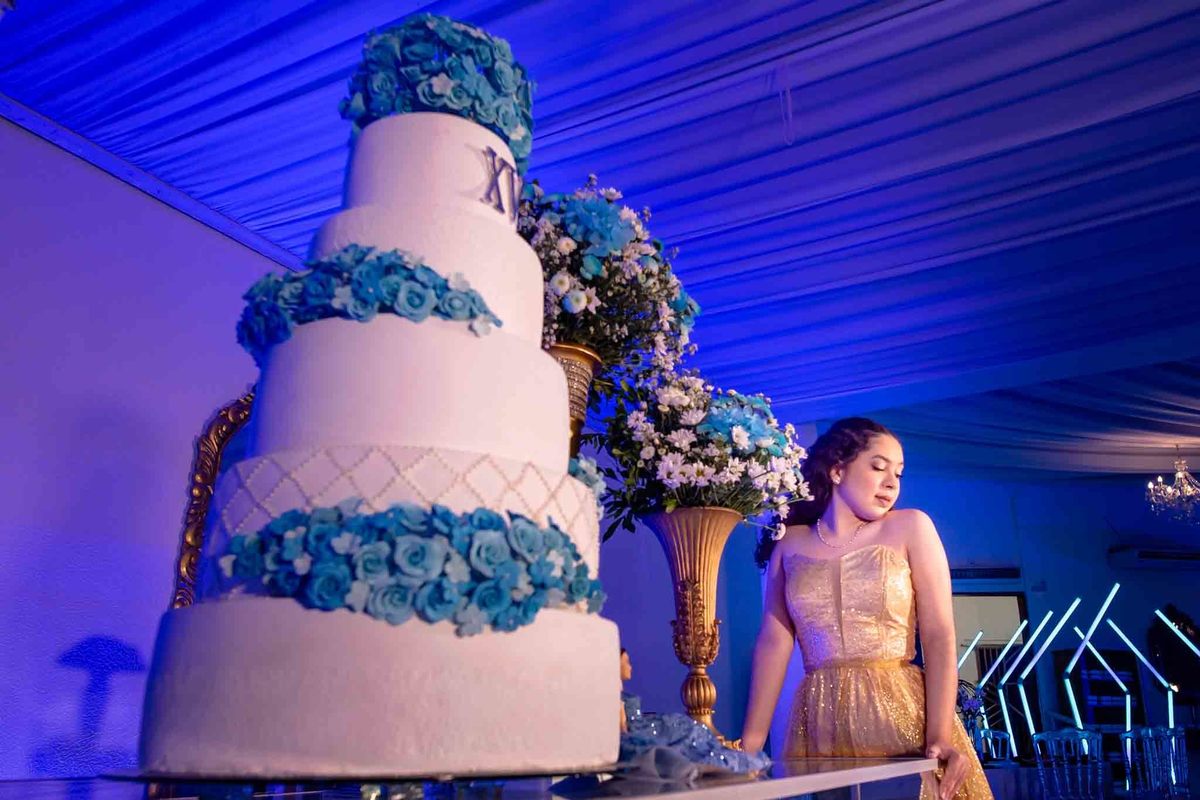 Aniversario 15 anos no Spazio buffet