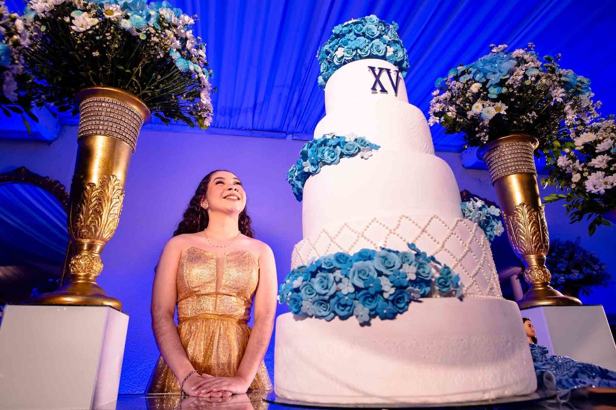 Aniversario 15 anos no Spazio buffet