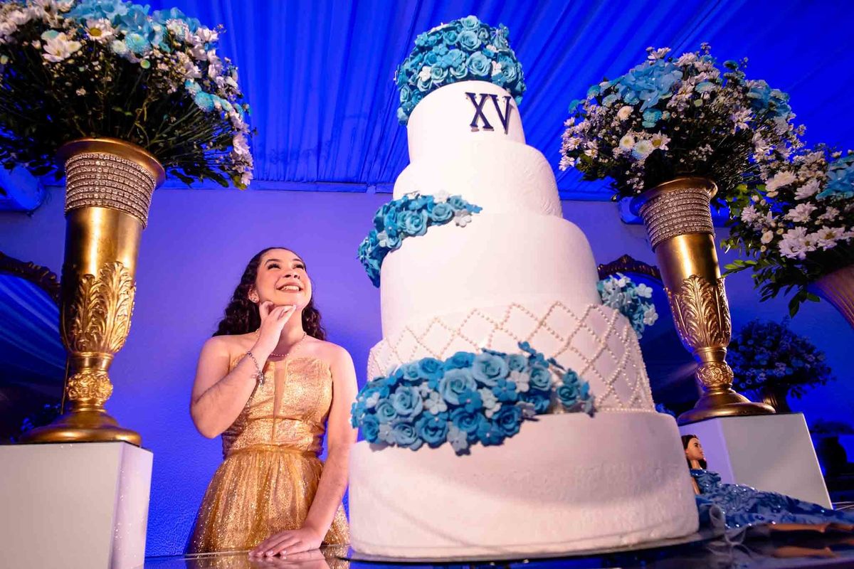 Aniversario 15 anos no Spazio buffet