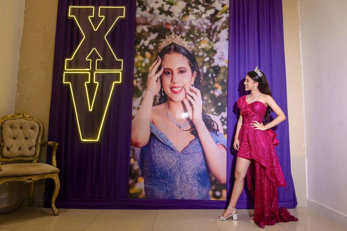 Aniversario 15 anos no Spazio buffet