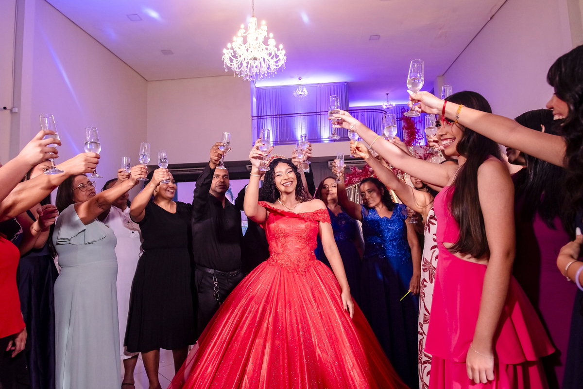 Fotografia festa de debutante