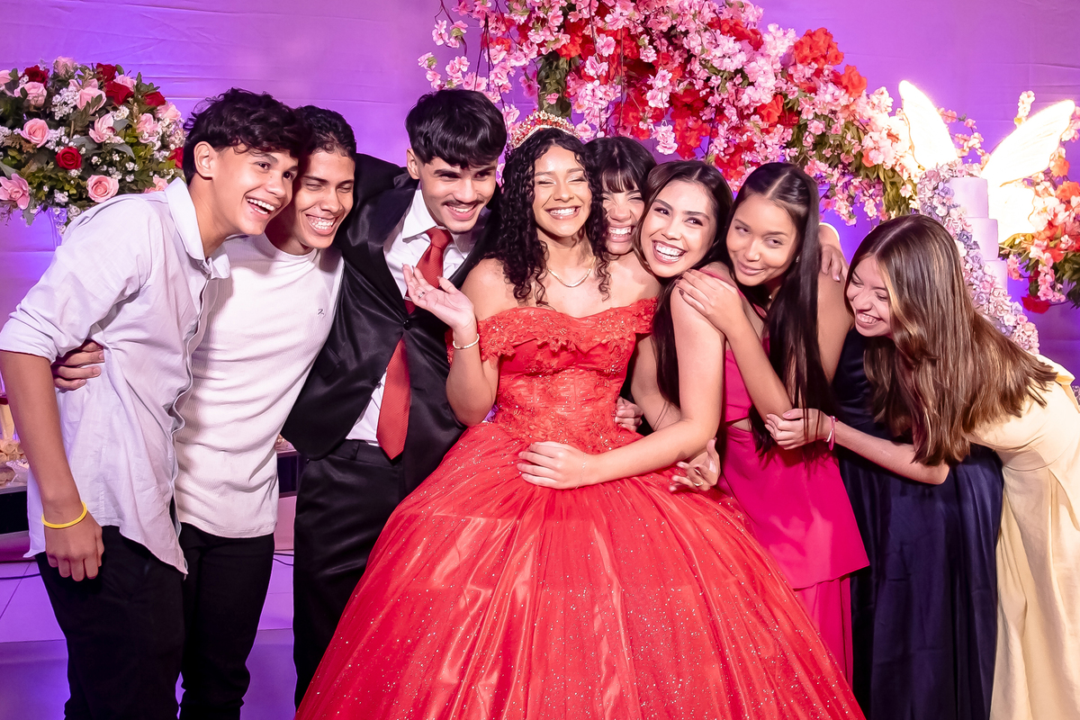 Fotografia festa de debutante