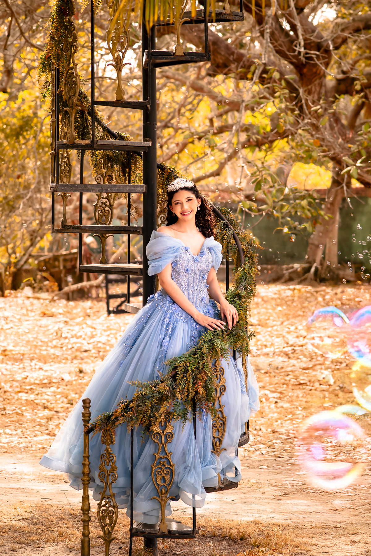 Ensaio fotográfico 15 anos no sitio Olhares