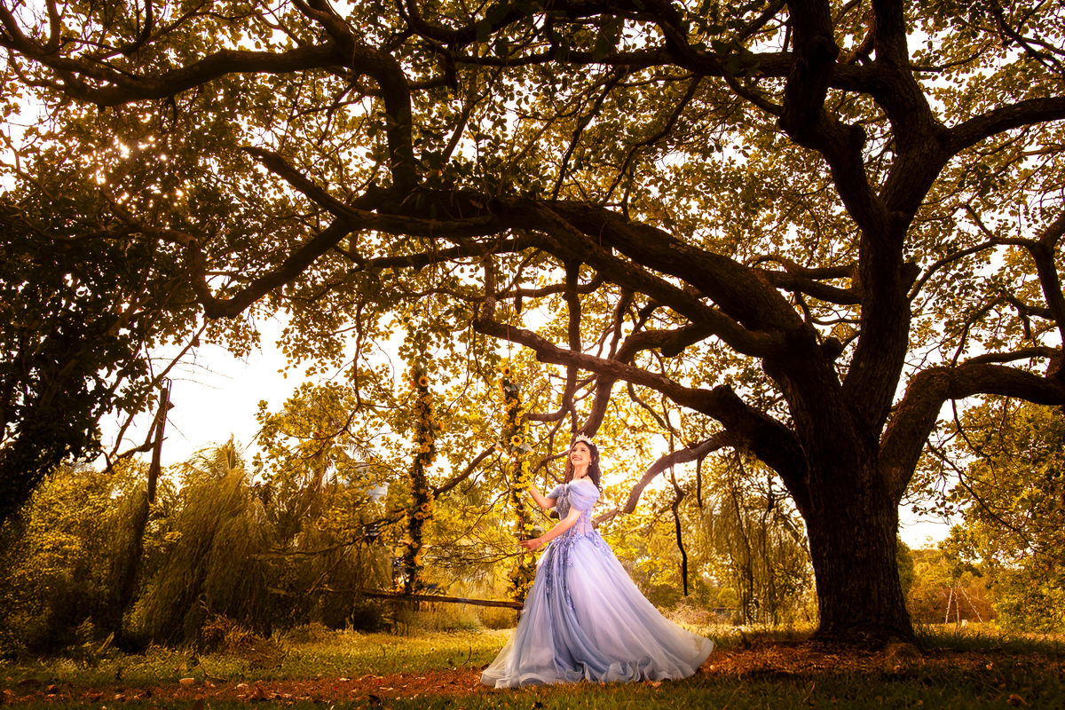 Ensaio fotográfico 15 anos no sitio Olhares