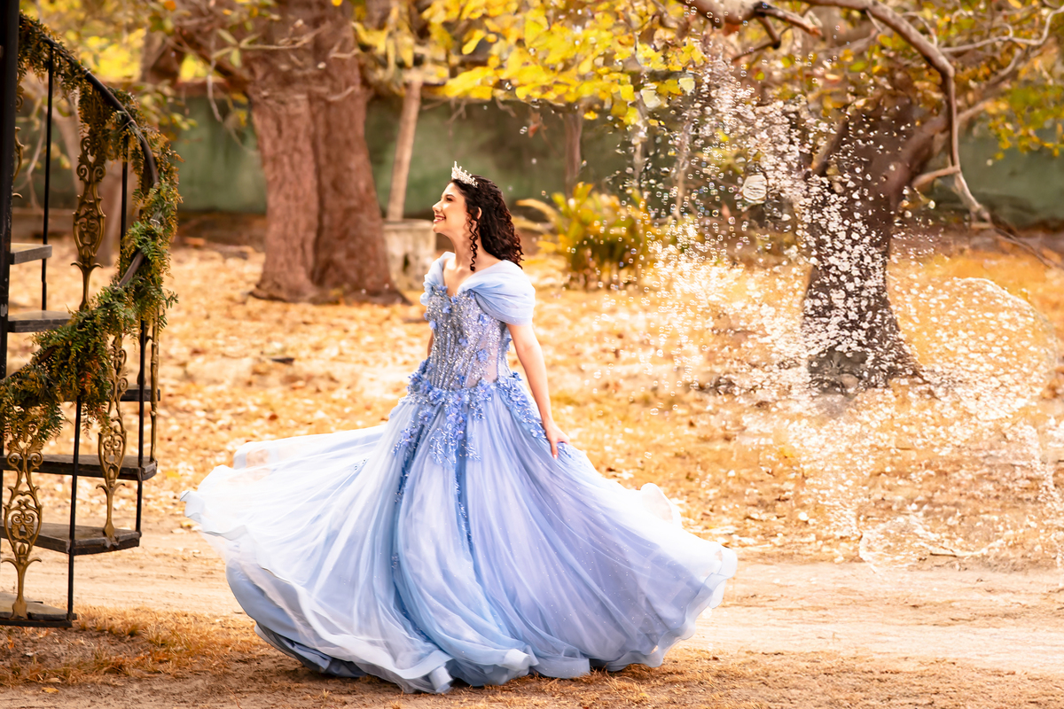 Ensaio fotográfico 15 anos no sitio Olhares