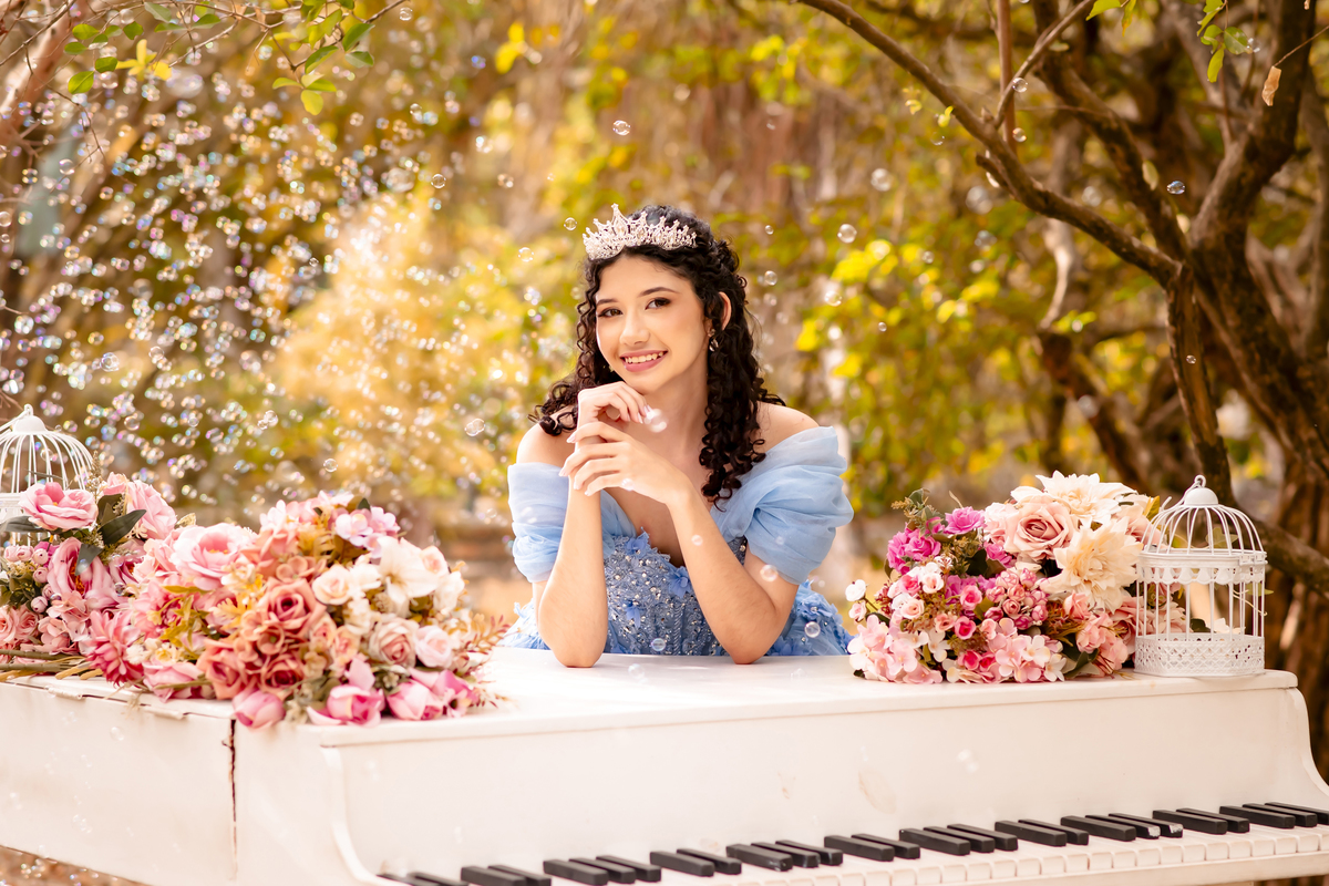 Ensaio fotográfico 15 anos no sitio Olhares