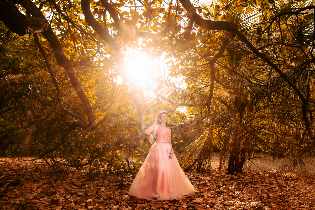 Ensaio fotográfico 15 anos no sitio Olhares