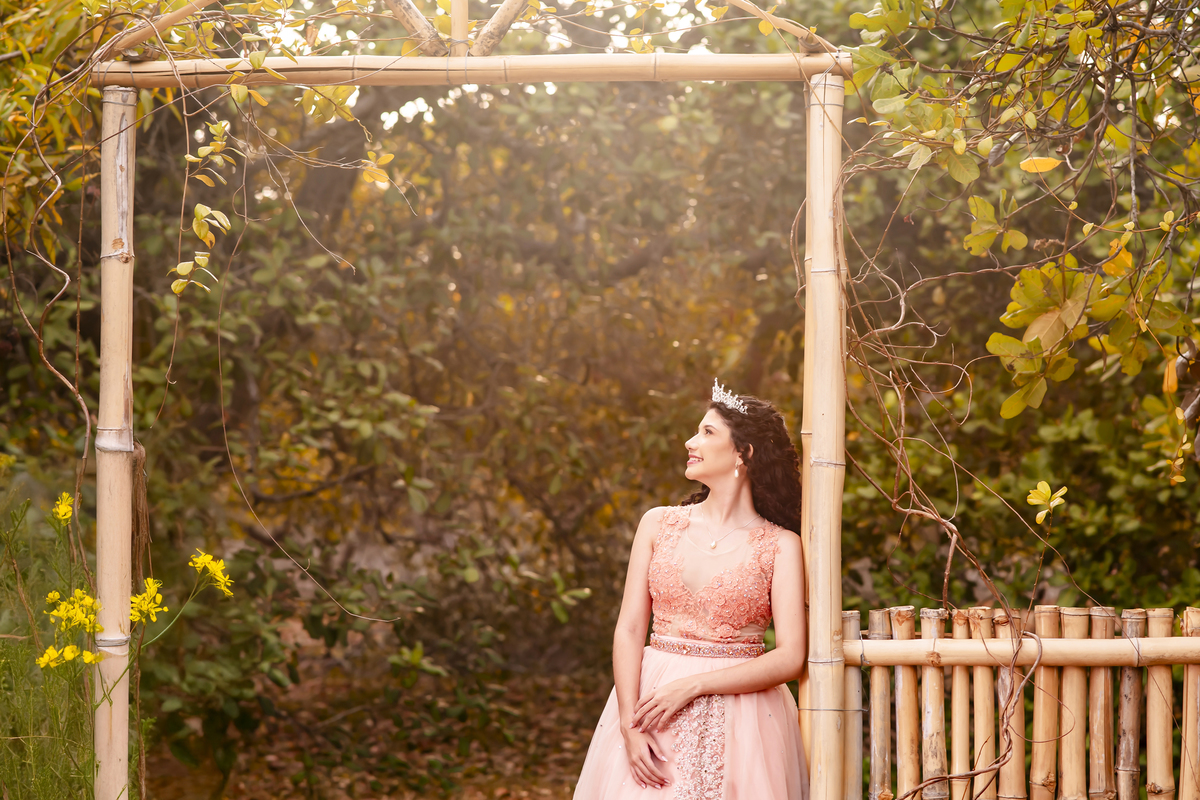 Ensaio fotográfico 15 anos no sitio Olhares