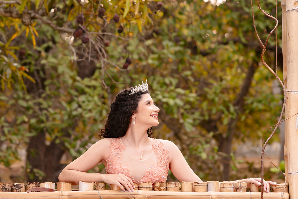 Ensaio fotográfico 15 anos no sitio Olhares