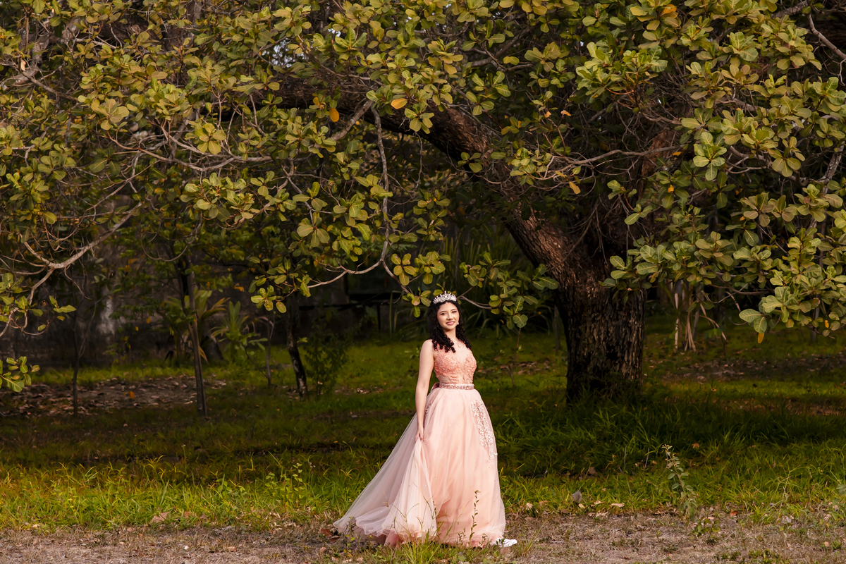 Ensaio fotográfico 15 anos no sitio Olhares
