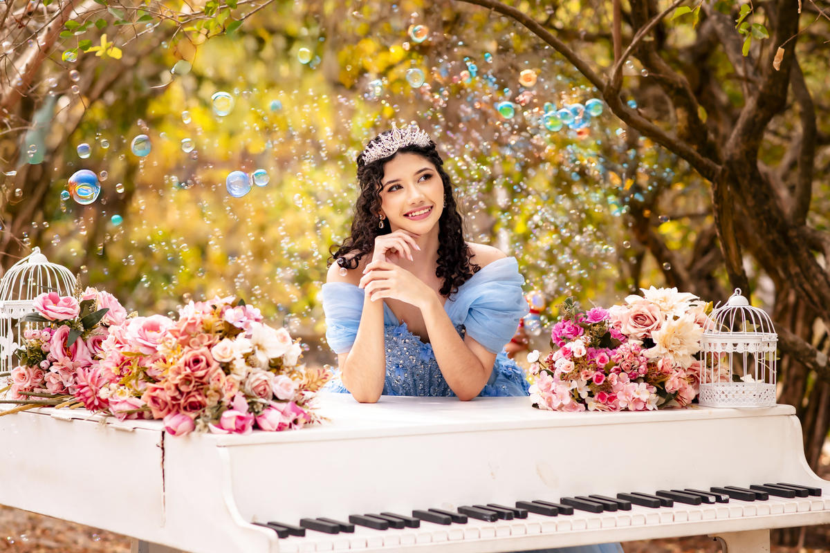 Ensaio fotográfico 15 anos no sitio Olhares