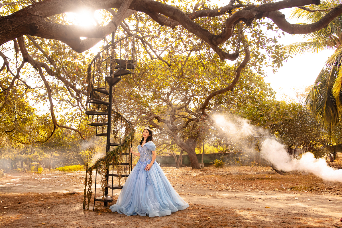 Ensaio fotográfico 15 anos no sitio Olhares