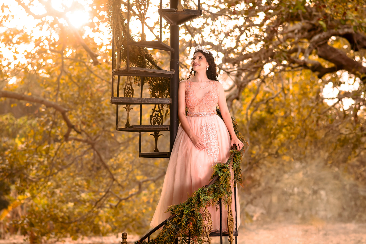 Ensaio fotográfico 15 anos no sitio Olhares