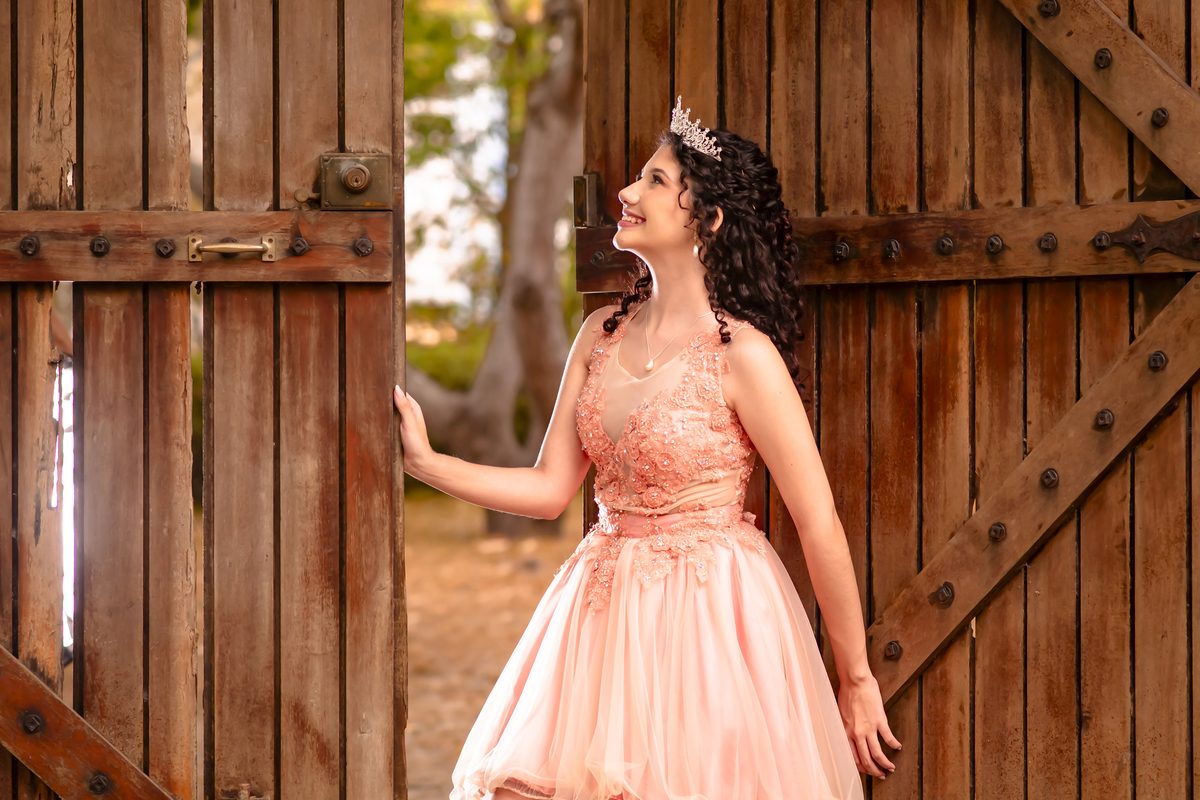 Ensaio fotográfico 15 anos no sitio Olhares