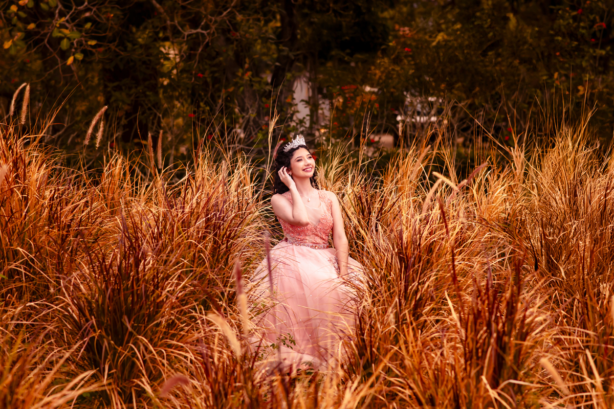 Ensaio fotográfico 15 anos no sitio Olhares