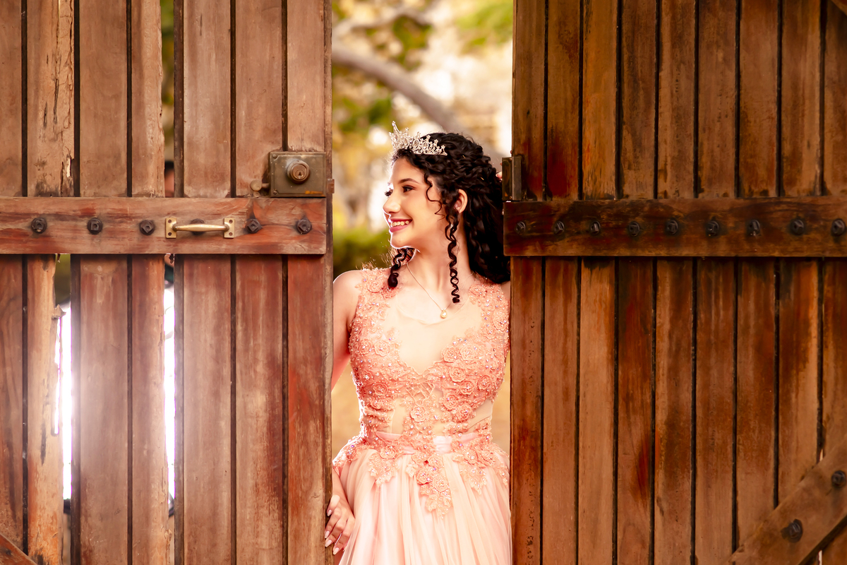 Ensaio fotográfico 15 anos no sitio Olhares