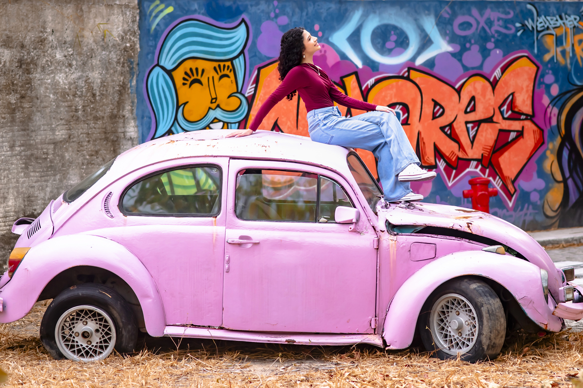 Ensaio fotográfico 15 anos no sitio Olhares