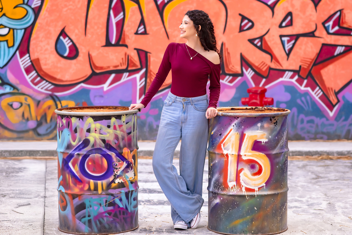 Ensaio fotográfico 15 anos no sitio Olhares