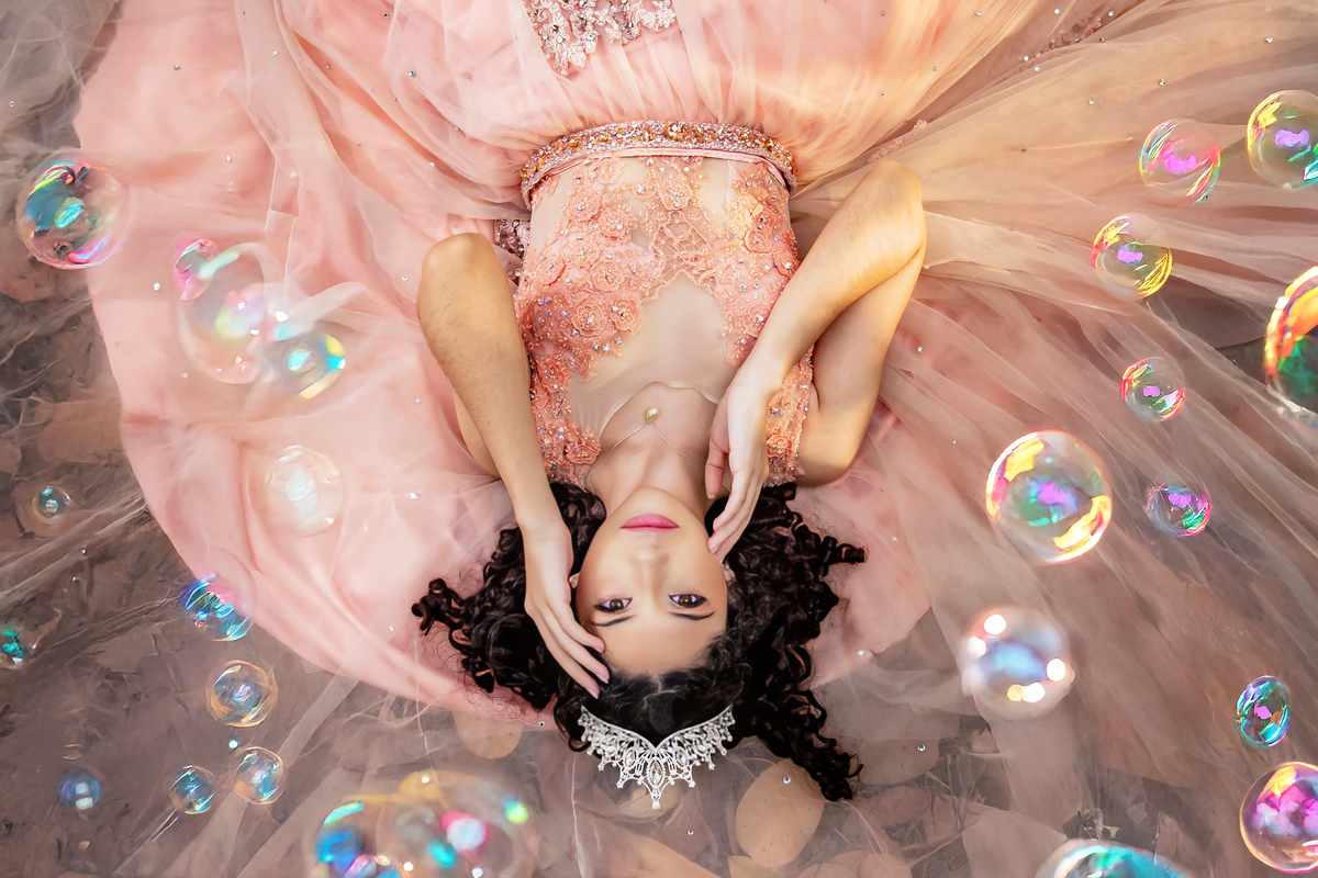 Ensaio fotográfico 15 anos no sitio Olhares