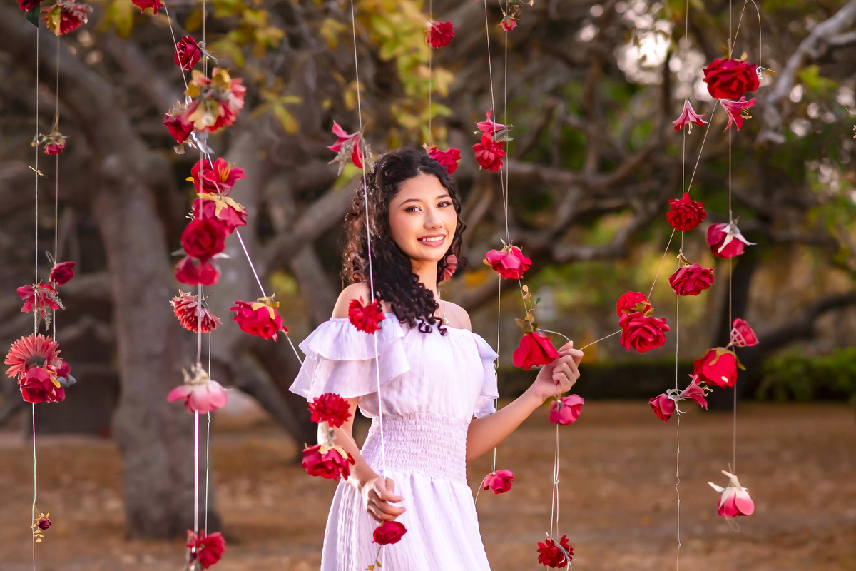 Ensaio fotográfico 15 anos no sitio Olhares