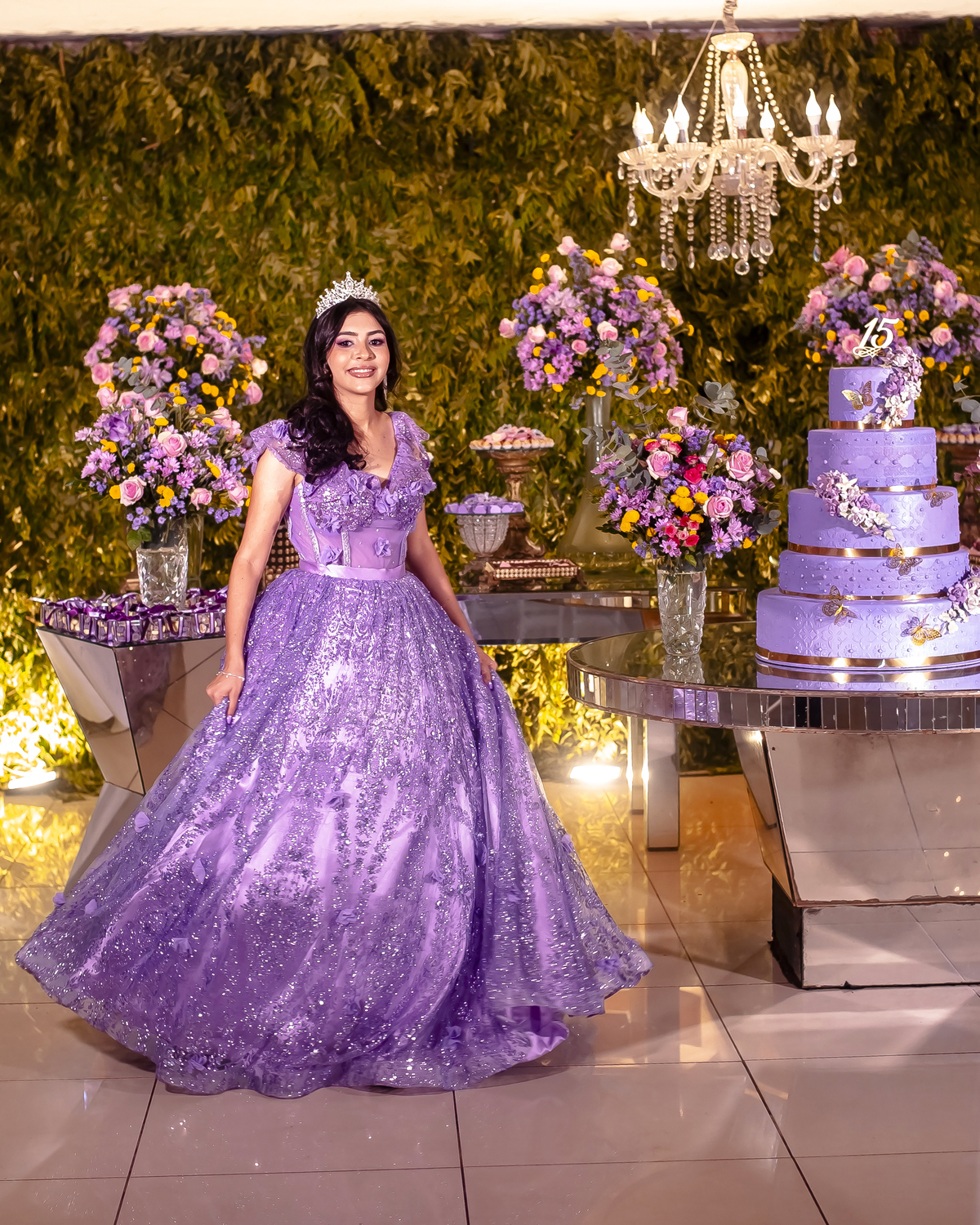 Festa aniversario de 15 anos no Spazio buffet Milano