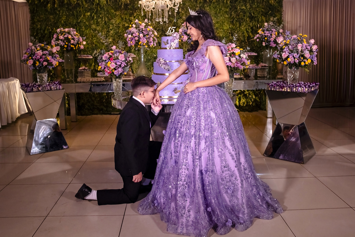 Festa aniversario de 15 anos no Spazio buffet Milano