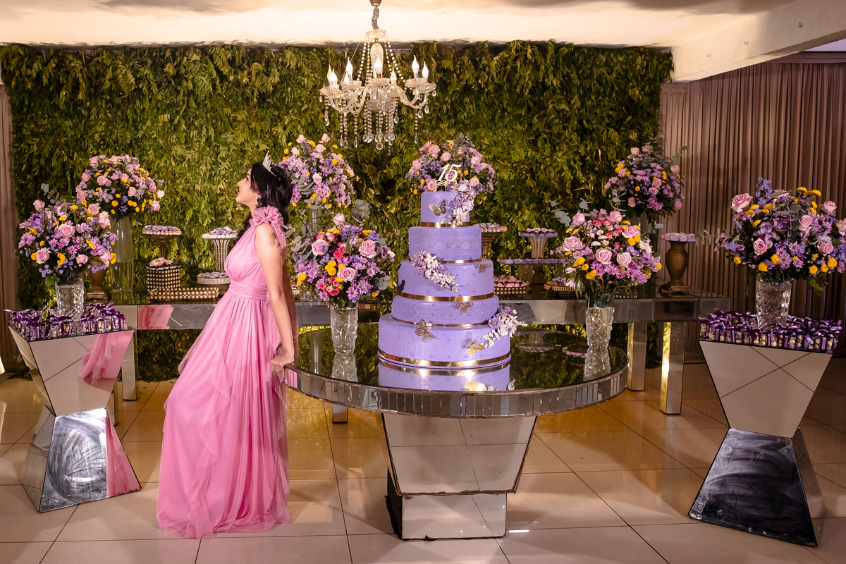 Festa aniversario de 15 anos no Spazio buffet Milano