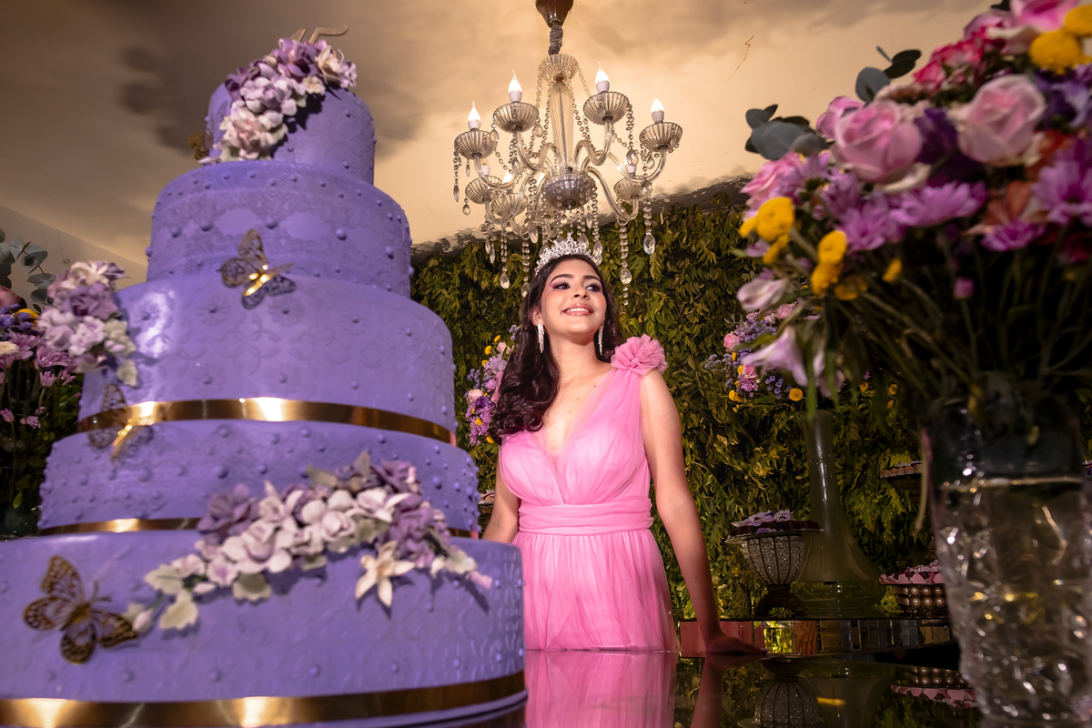 Festa aniversario de 15 anos no Spazio buffet Milano