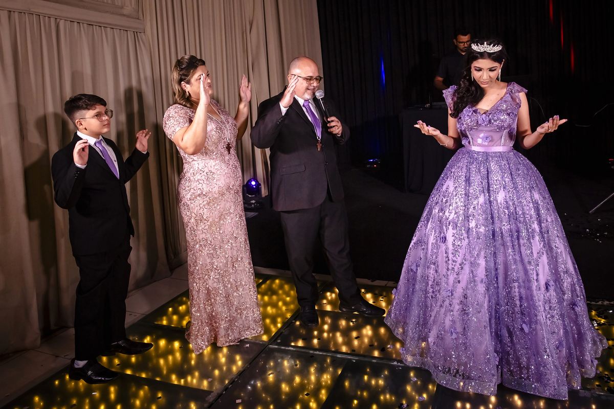 Festa aniversario de 15 anos no Spazio buffet Milano