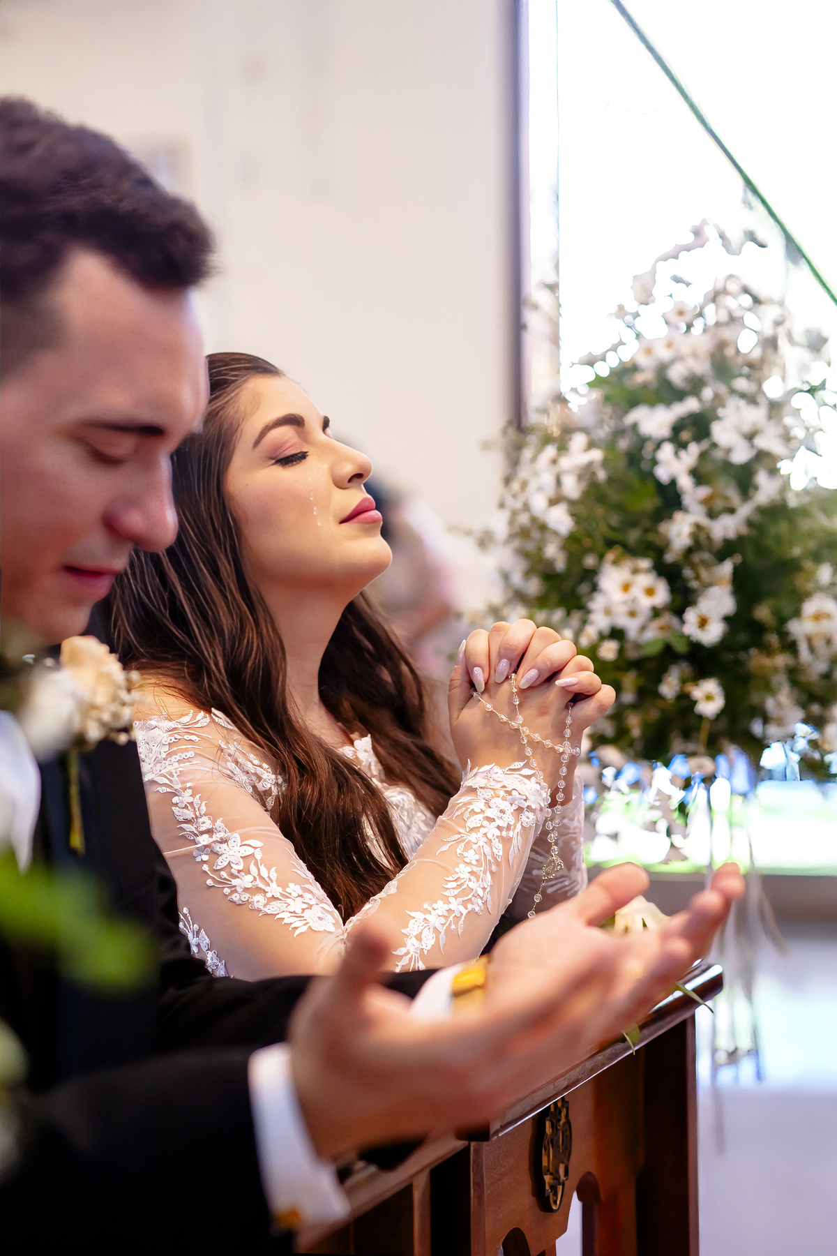 Fotografia casamento  na praia em Fortaleza