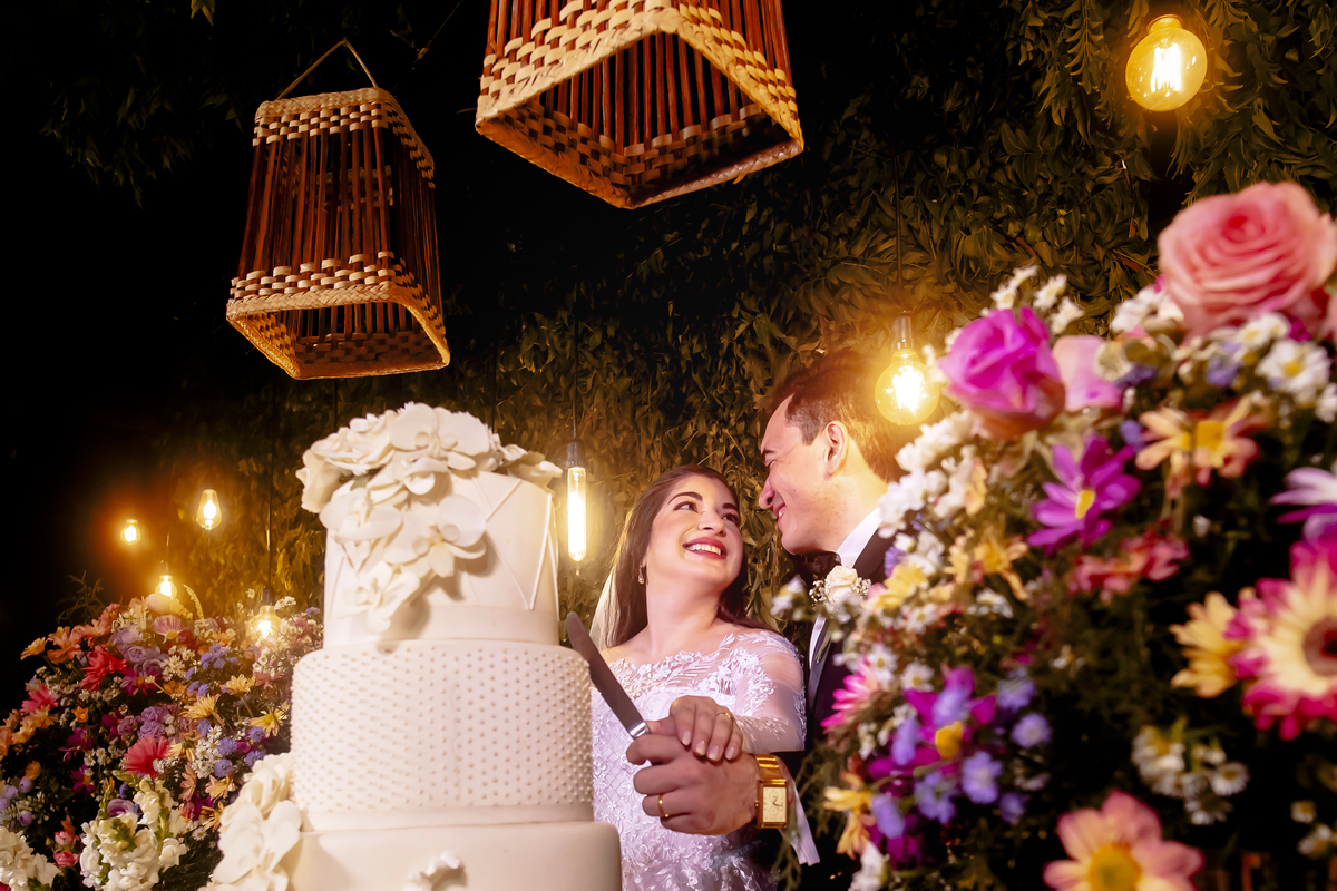 Fotografia casamento  na praia em Fortaleza