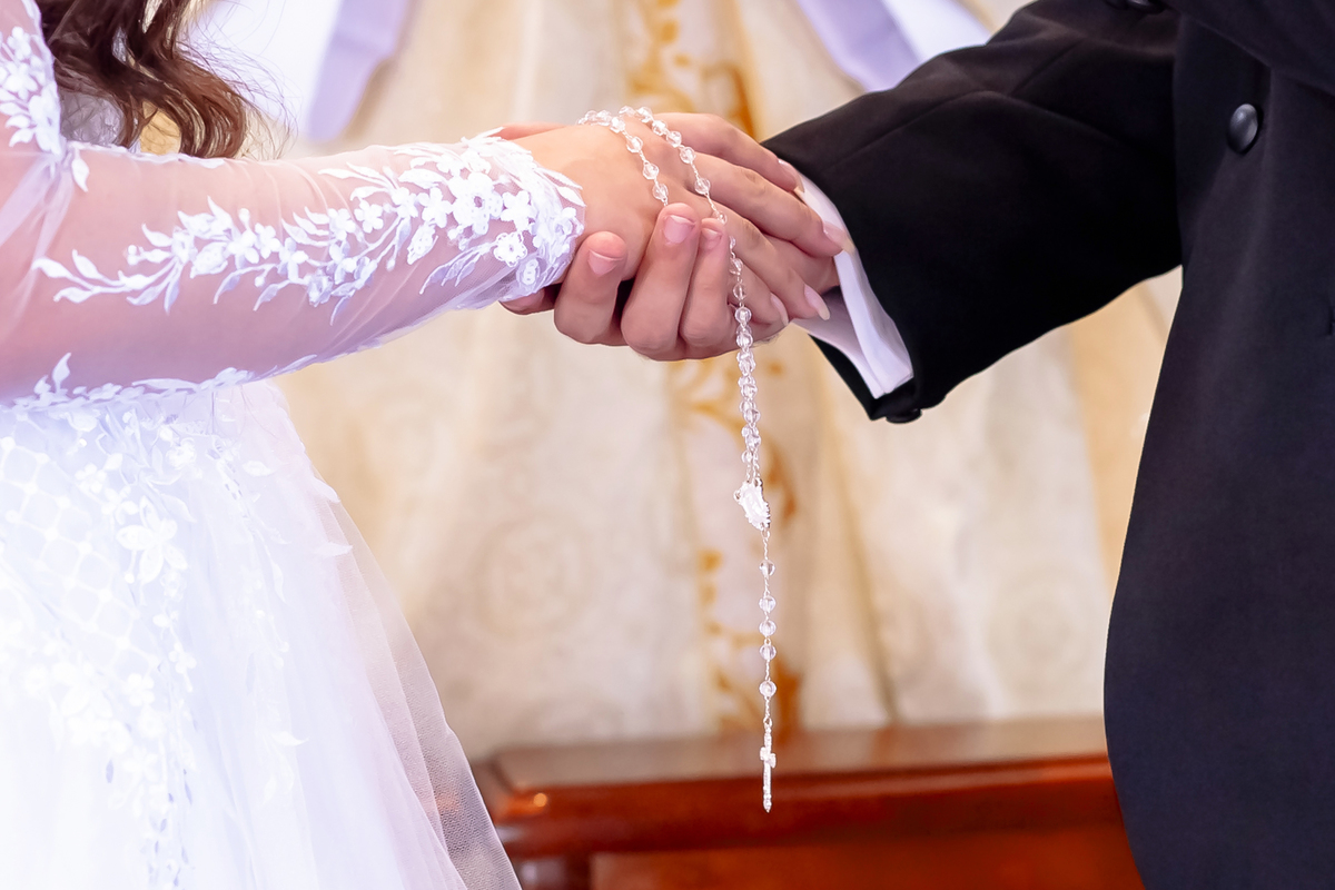 Fotografia casamento  na praia em Fortaleza