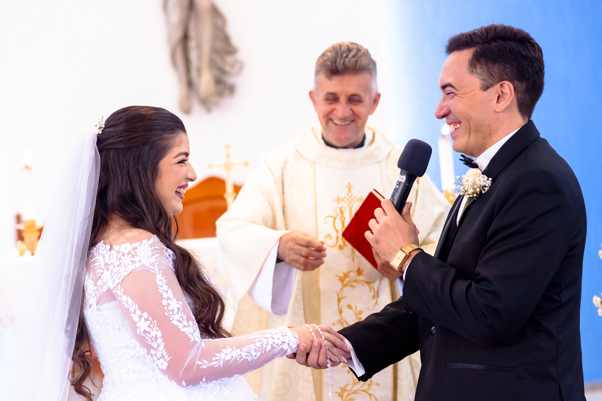 Fotografia casamento  na praia em Fortaleza