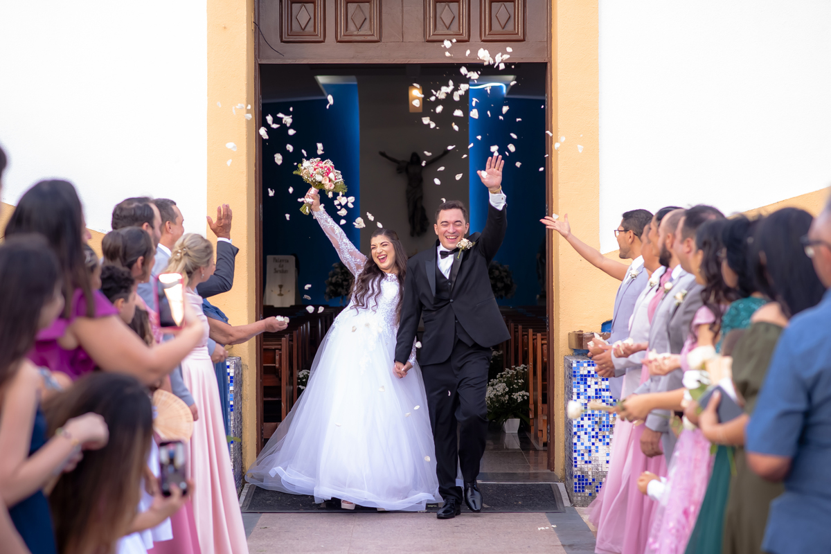 Fotografia casamento  na praia em Fortaleza