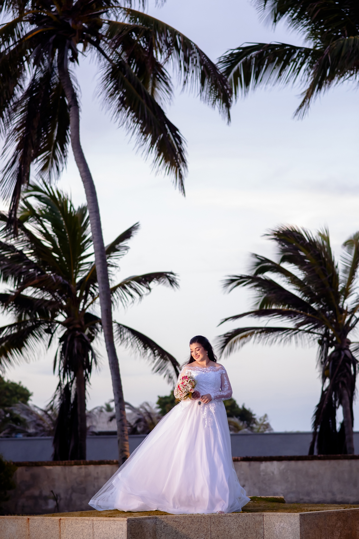 Fotografia casamento  na praia em Fortaleza