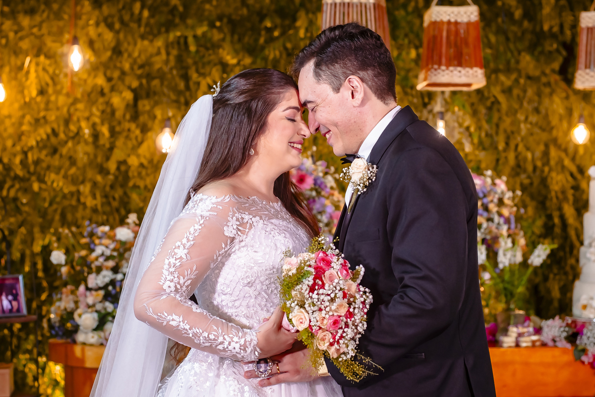 Fotografia casamento  na praia em Fortaleza
